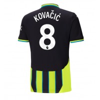 Pánský Fotbalový dres Manchester City Mateo Kovacic #8 2024-25 Venkovní Krátký Rukáv